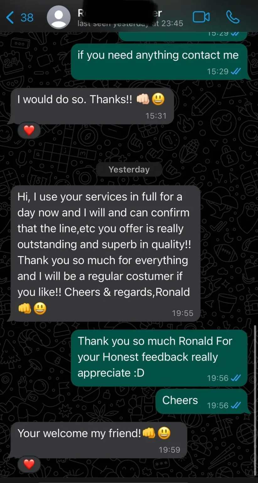 Customer review