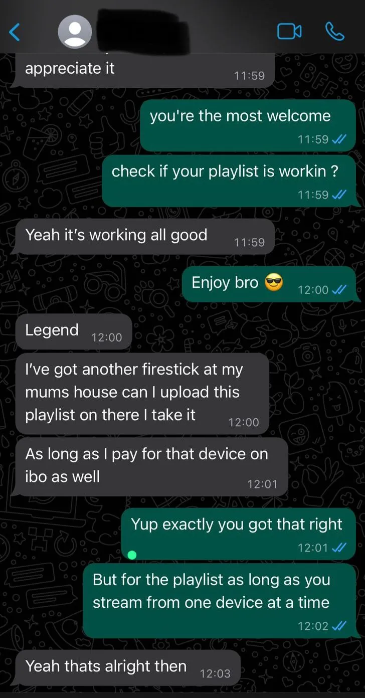 Customer review