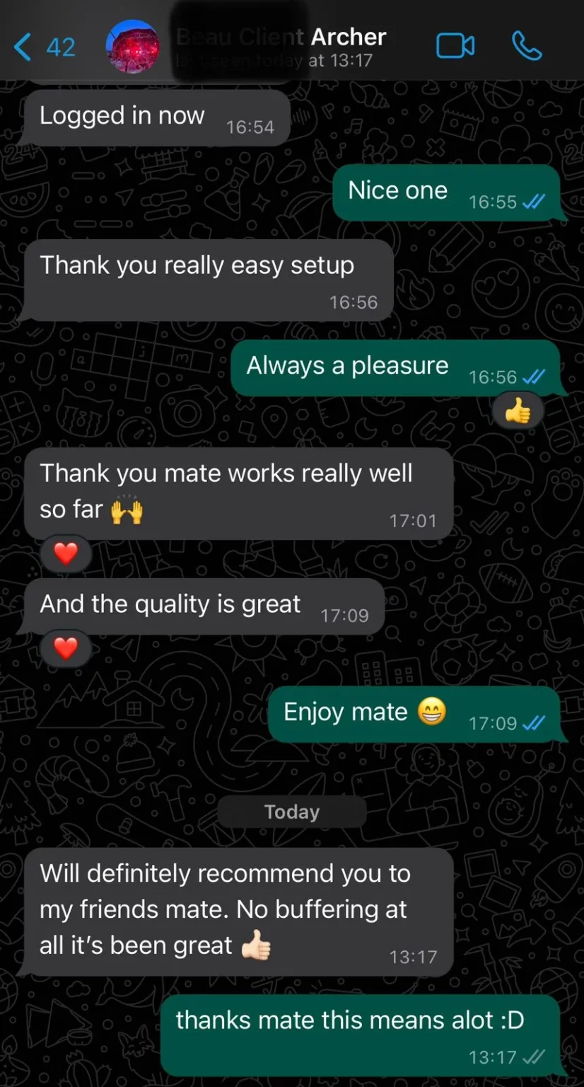 Customer review